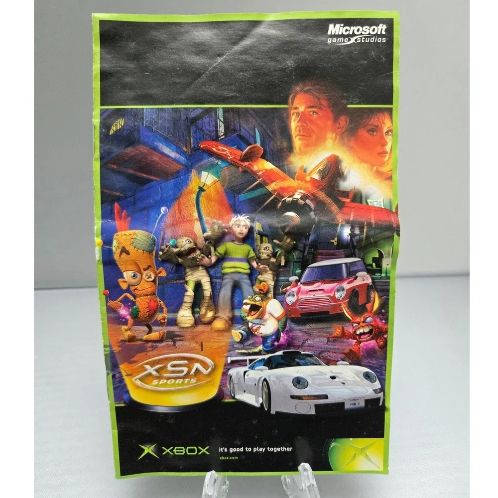 Azurik Rise of Perathia 2001 - Microsoft Xbox‎ - CIB W/ Manual Tested & Working-